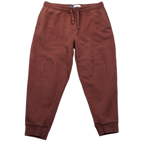 Old Navy Mens Jogger Pants Size XL Drawstring Pull On Tapered Casual Activewear - Picture 1 of 13